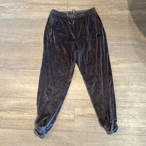 Skims Amethyst Velour Jogger New Without Tags